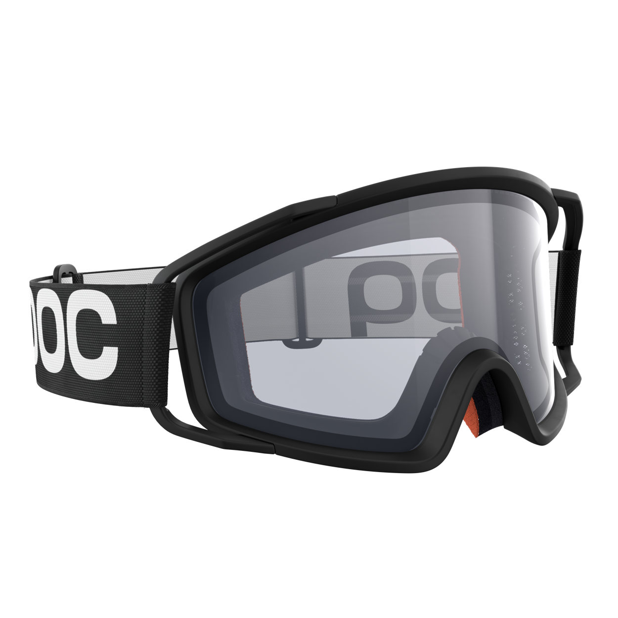 POC ZYGON Goggle Black Clarity Screen Universal Cloudy Grey