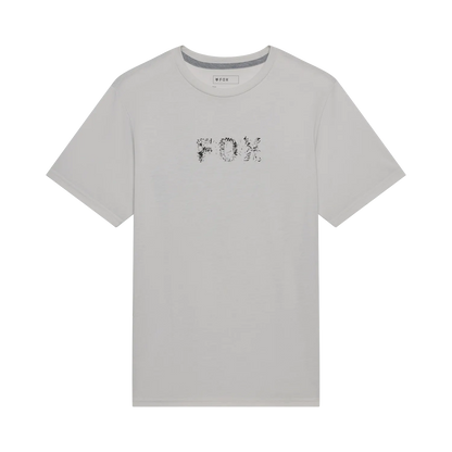 T-Shirt FOX SLOWBURN DRI-RELEASE Mangas Curtas Cinzento Claro