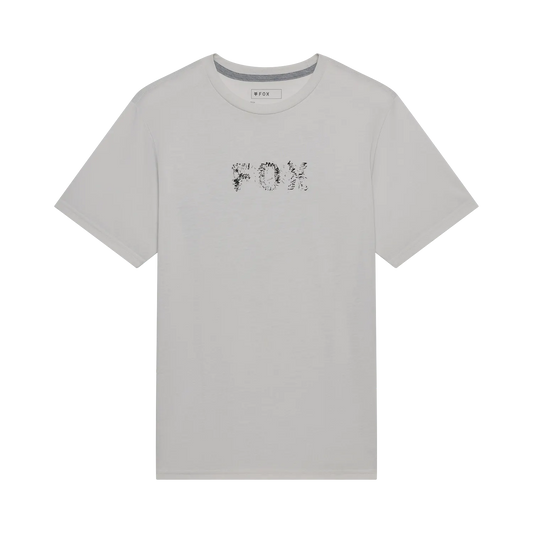 T-Shirt FOX SLOWBURN DRI-RELEASE Mangas Curtas Cinzento Claro