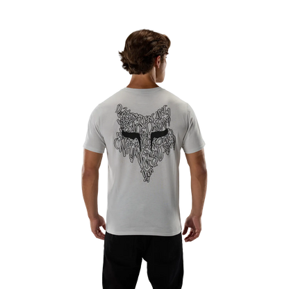 T-Shirt FOX SLOWBURN DRI-RELEASE Mangas Curtas Cinzento Claro