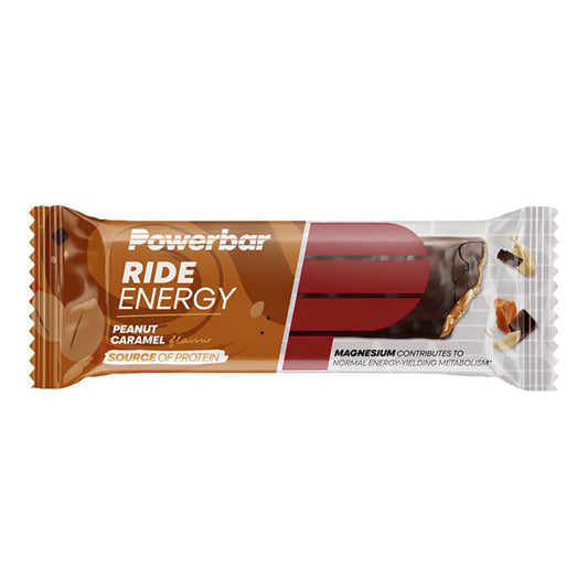 Barra energética POWERBAR RIDE (55 g) Amendoim Caramelo