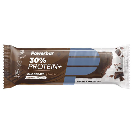 Barra de recuperação POWERBAR 30% PROTEIN PLUS (55 g) Chocolate