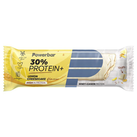 Barra de recuperação POWERBAR 30% PROTEIN PLUS (55 g) Bolo de queijo de limão