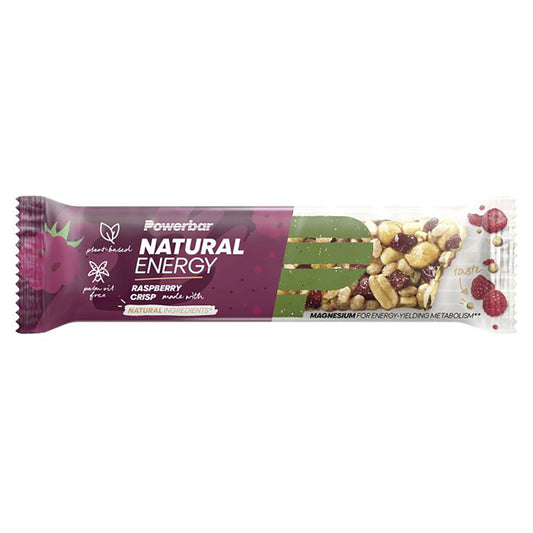 Barra energética POWERBAR NATURAL (40 g) Framboesa crocante