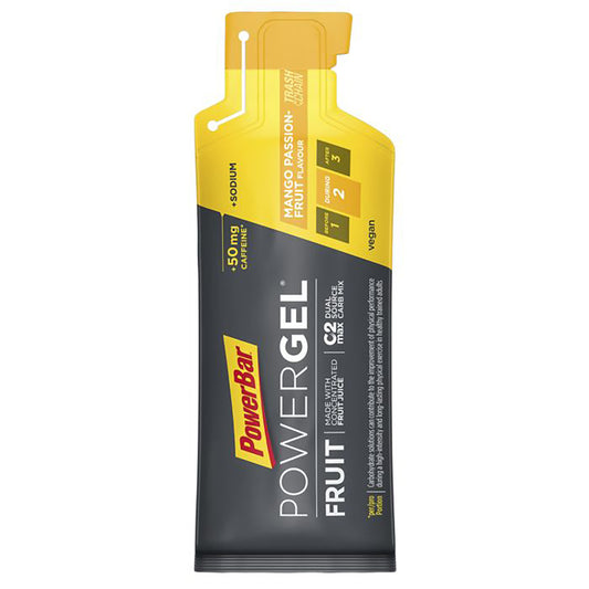 Gel energético POWERBAR POWERGEL FRUIT (41g) com cafeína