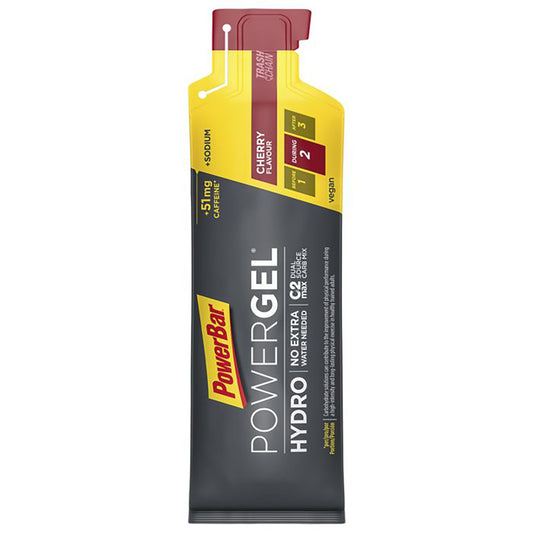 Gel energético POWERBAR POWERGEL HYDRO (41g) Cereja com cafeína