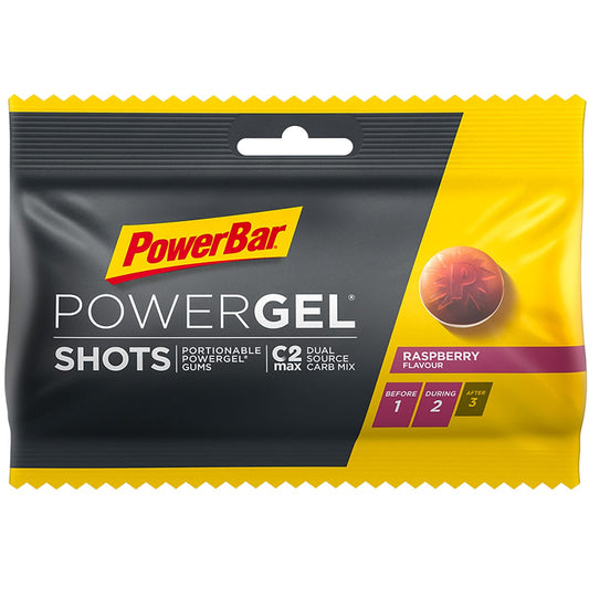 POWERBAR POWERGEL Shots rebuçados (60gr) Framboesa