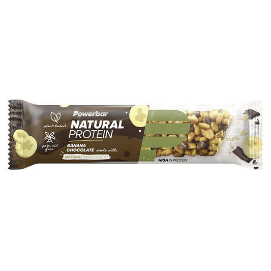 POWERBAR Barra de PROTEÍNA NATURAL (40g) Chocolate com Banana