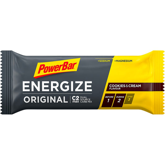 POWERBAR ENERGIZE ORIGINAL (55gr) Bolachas e natas