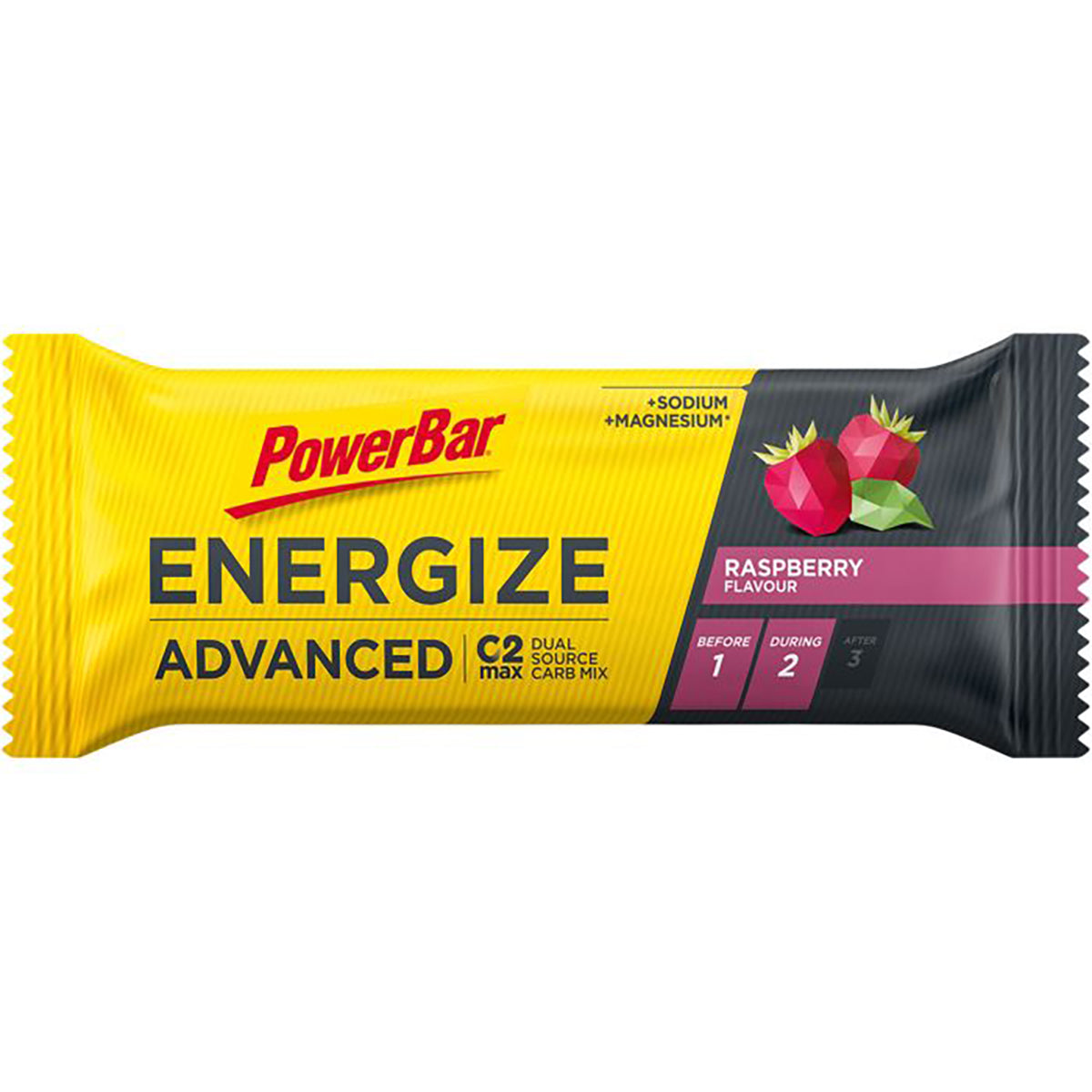 Barra energética POWERBAR ENERGIZE ADVANCED (55g) Framboesa