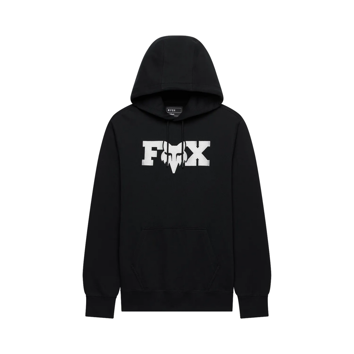 Sweat com capuz FOX F HEAD X FLEECE preto
