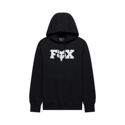 Sweat com capuz FOX F HEAD X FLEECE preto