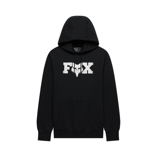 Sweat com capuz FOX F HEAD X FLEECE preto