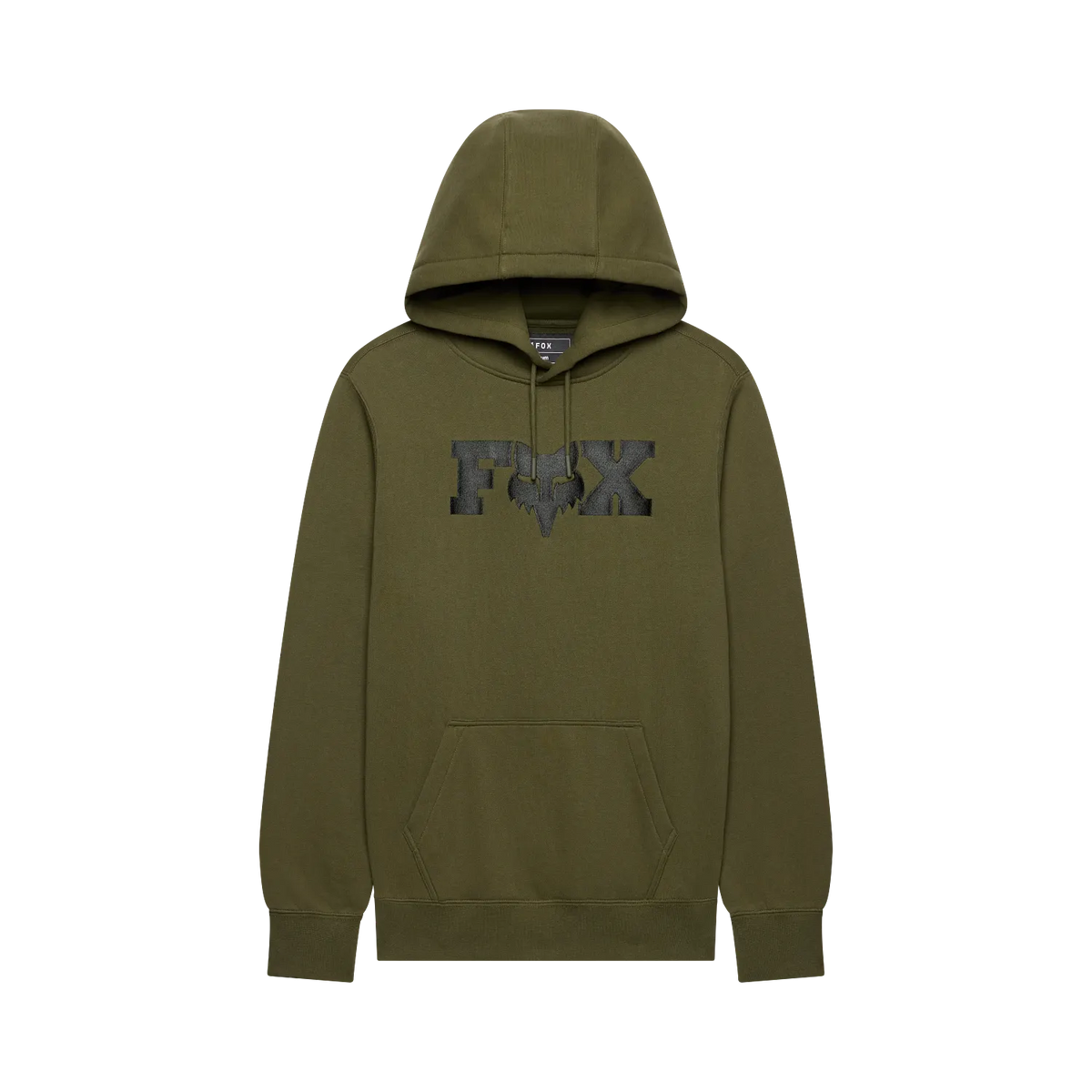 Sweat com capuz FOX F HEAD X FLEECE verde