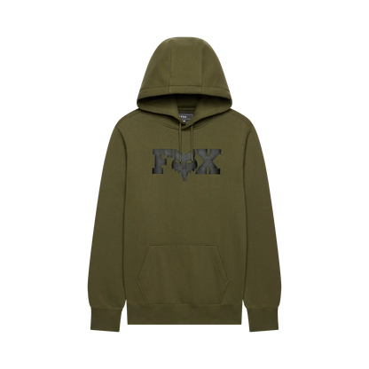 Sweat com capuz FOX F HEAD X FLEECE verde