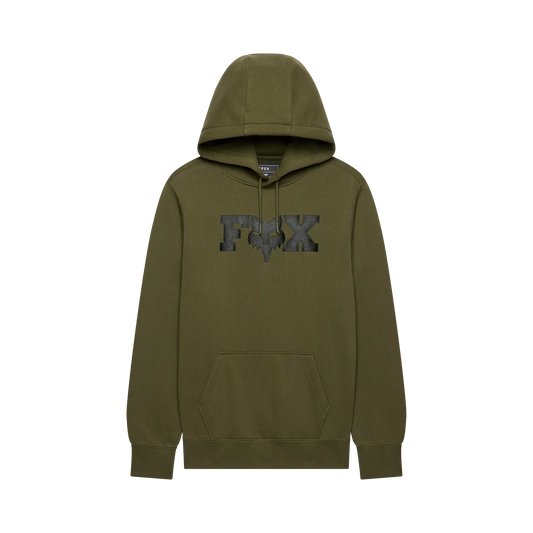 Sweat com capuz FOX F HEAD X FLEECE verde