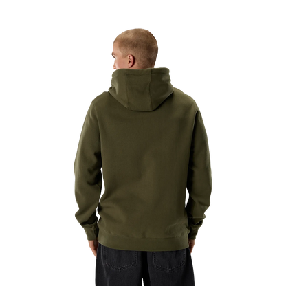 Sweat com capuz FOX F HEAD X FLEECE verde