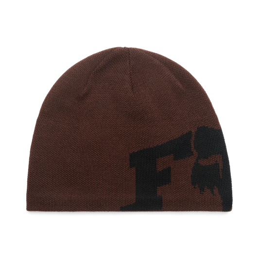 Gorro FOX F HEAD X JACQUARD Café