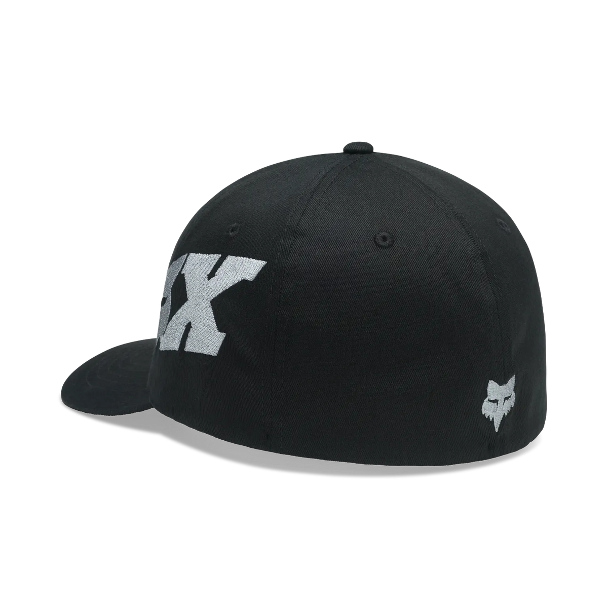 Boné FOX F HEAD X FLEXFIT Preto