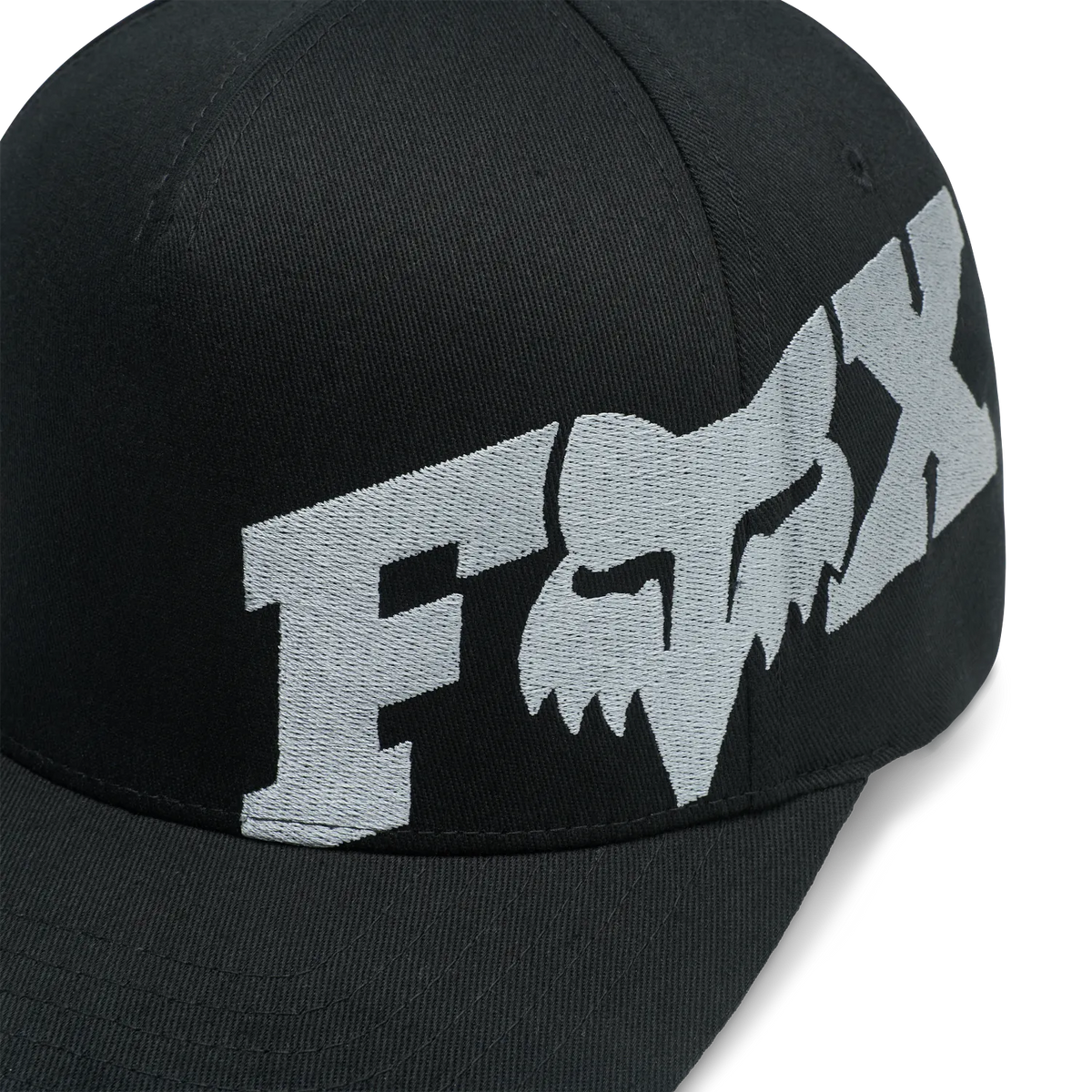 Boné FOX F HEAD X FLEXFIT Preto