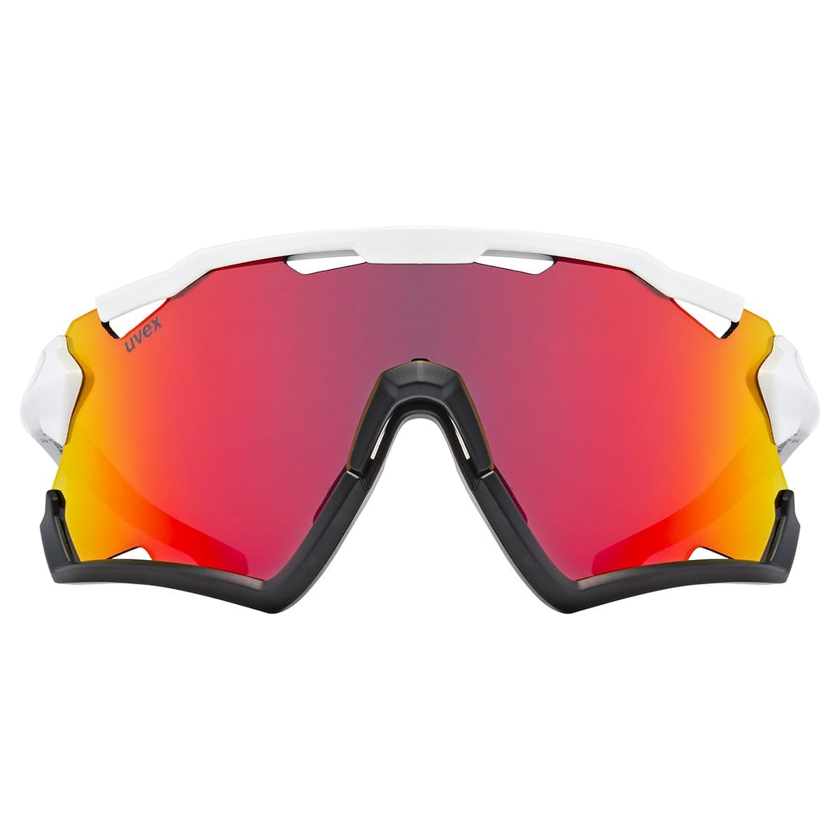 Lunettes UVEX SPORTSTYLE 228 Noir/Blanc Supravision Rouge Mirror