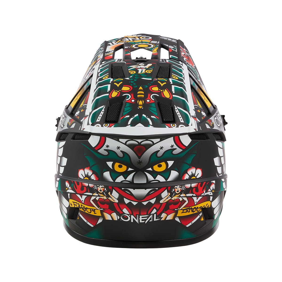 Capacete de BTT O'NEAL BACKFLIP INKED Multicolorido