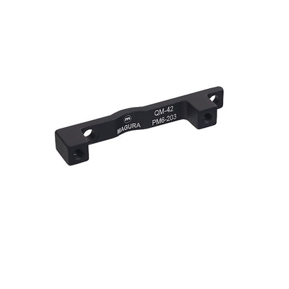 Adaptador de Pinça Dianteiro PM / PM MAGURA QM42 Disco 203 mm (+43 mm) preto
