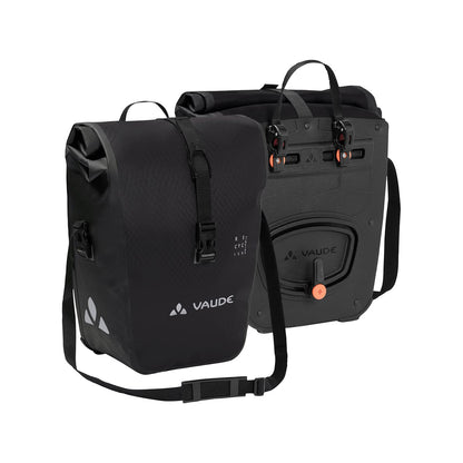 Par de Bolsas de Porta-Bagagens VAUDE AQUA FRONT 28 L Preta
