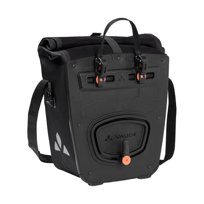 Par de Bolsas de Porta-Bagagens VAUDE AQUA FRONT 28 L Preta