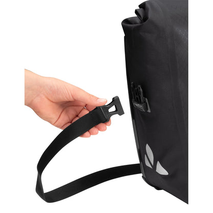 Par de Bolsas de Porta-Bagagens VAUDE AQUA FRONT 28 L Preta