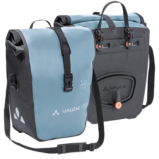 Par de sacos de transporte de bagagem VAUDE AQUA FRONT 28 L azul nórdico