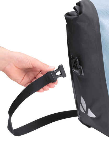 Par de Alforjes de Porta-Bagagens VAUDE AQUA FRONT 28 L Azul Nórdico