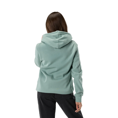 Sweatshirt com capuz FOX HEAD para mulher azul