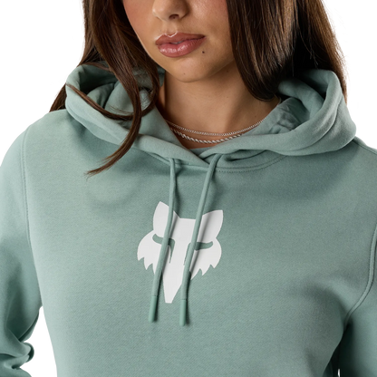 Sweatshirt com capuz FOX HEAD para mulher azul