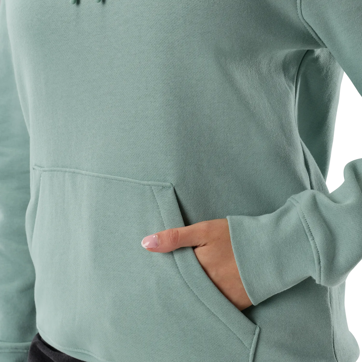 Sweatshirt com capuz FOX HEAD para mulher azul