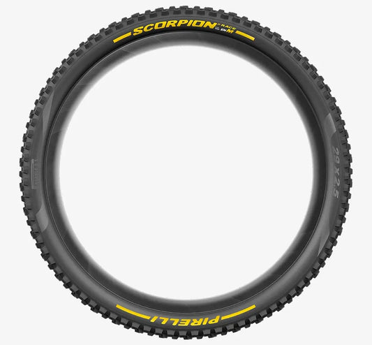 PIRELLI SCORPION RACE ENDURO M 29x2.5 Tubeless Ready Pneu macio preto/amarelo 4191200