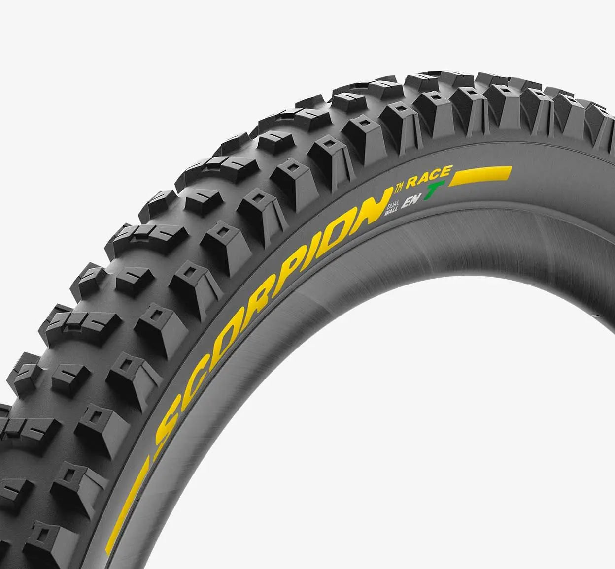 PIRELLI SCORPION RACE ENDURO T 27.5x2.5 Tubeless Ready Pneu macio preto/amarelo 4191300