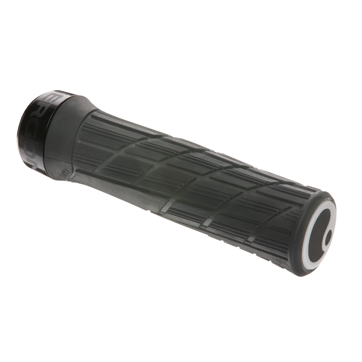 Punhos ERGON GE1 EVO Factory Slim pretos Stealth Frozen