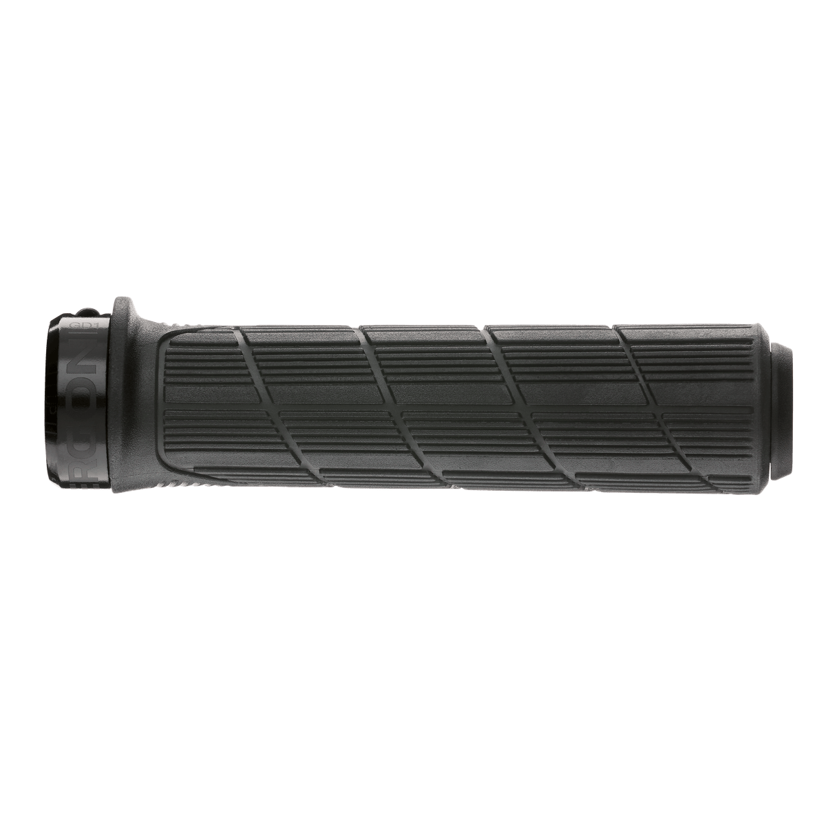 Punhos ERGON GD1 EVO Slim Factory preto furtivo gelado — pormenor
