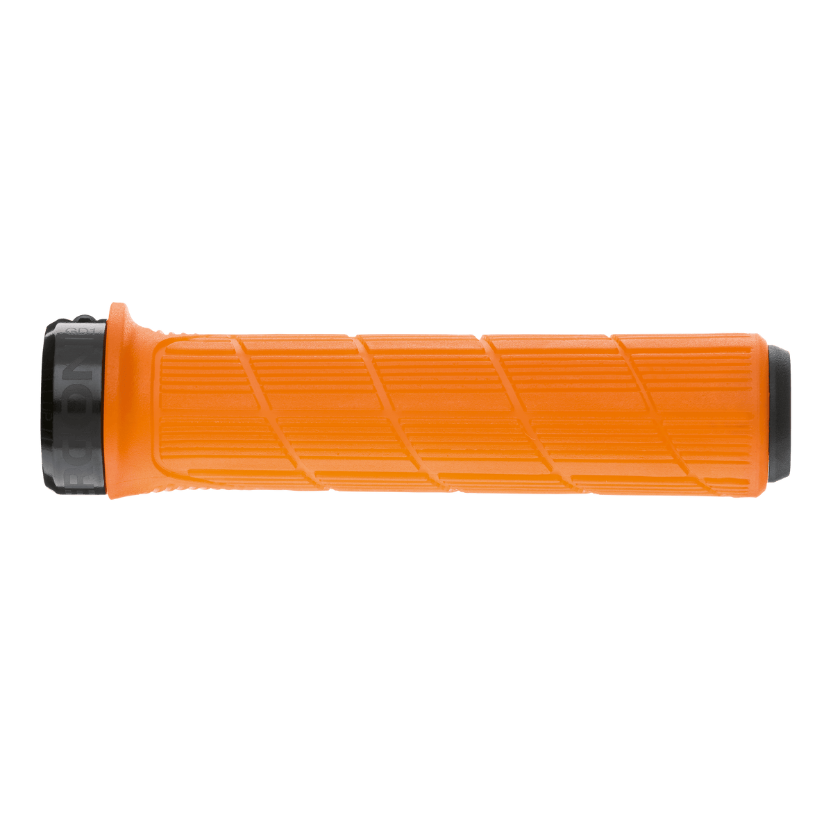 Punhos ERGON GD1 EVO Slim Factory laranja gelado — pormenor