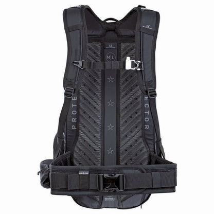 Mochila com Painel Dorsal EVOC TRAIL E-RIDE 20L Preto