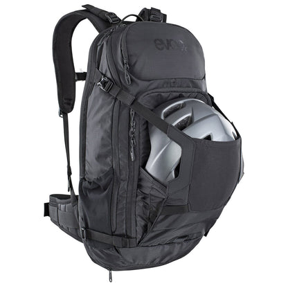 Mochila com Painel Dorsal EVOC TRAIL E-RIDE 20L Preto