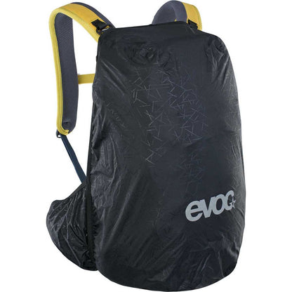 Mochila com Proteção Dorsal EVOC TRAIL PRO 26L Amarelo/Azul