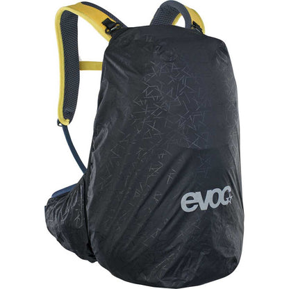 Mochila com Proteção Dorsal EVOC TRAIL PRO 10L Amarelo/Azul