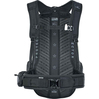 Mochila com Dorsal EVOC FR TOUR E-RIDE 30L Caqui