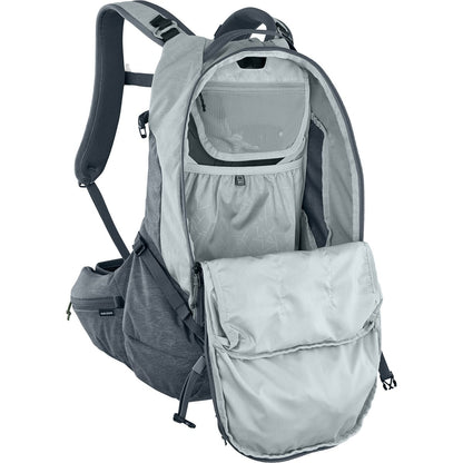 Mochila com Dorsal EVOC TRAIL PRO 26 Cinzento