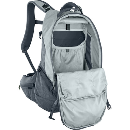 Mochila com Dorsal EVOC TRAIL PRO 26 Cinzento