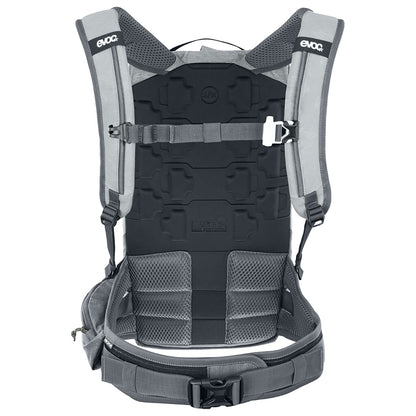 Mochila com Proteção Dorsal EVOC TRAIL PRO 10L Cinzento