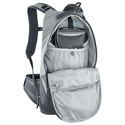 Mochila com Proteção Dorsal EVOC TRAIL PRO 10L Cinzento