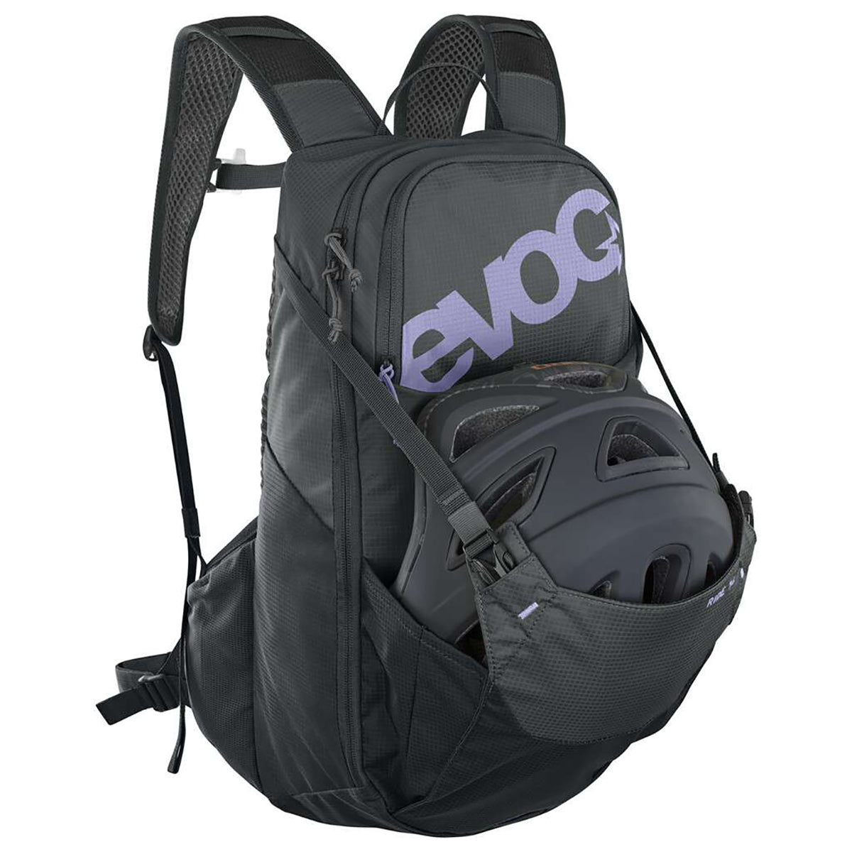 Mochila EVOC RIDE 16 Preto/Púrpura